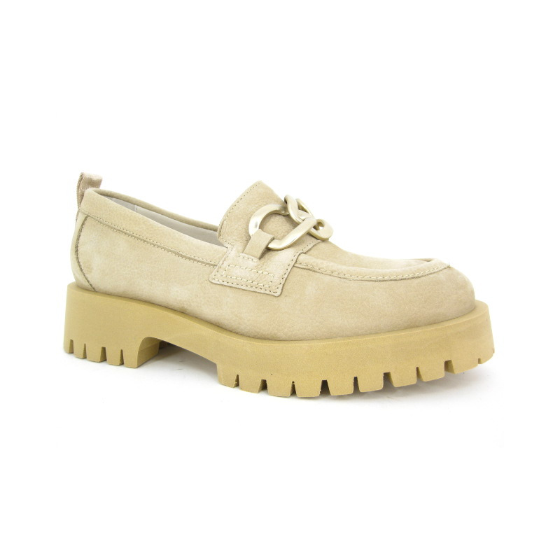 Piedi Nudi Moccassin Beige