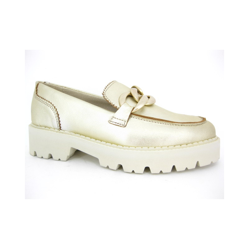 Tango Moccassin Platino