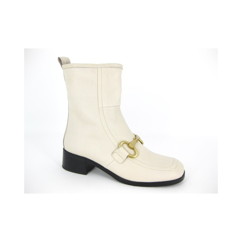 Elvio Zanon Laars kort Off white