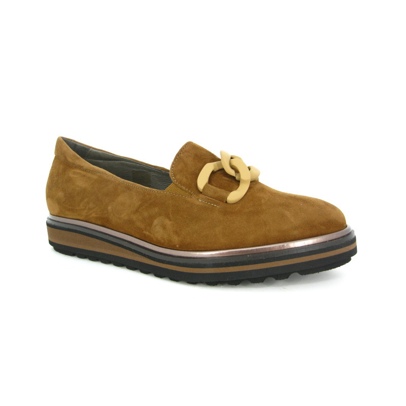 Softwaves Moccassin Cognac