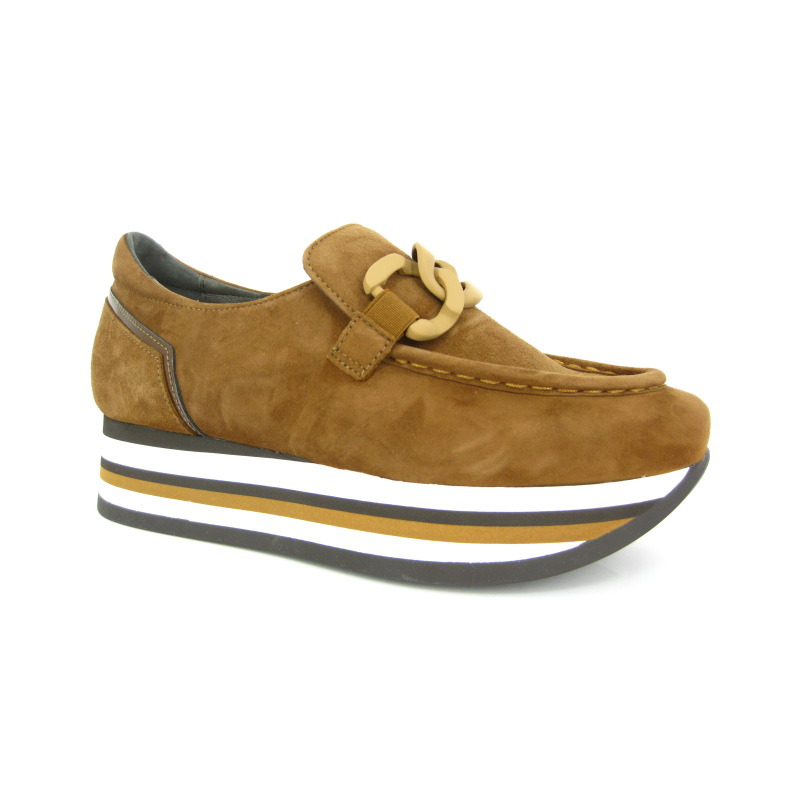 Softwaves Moccassin Cognac