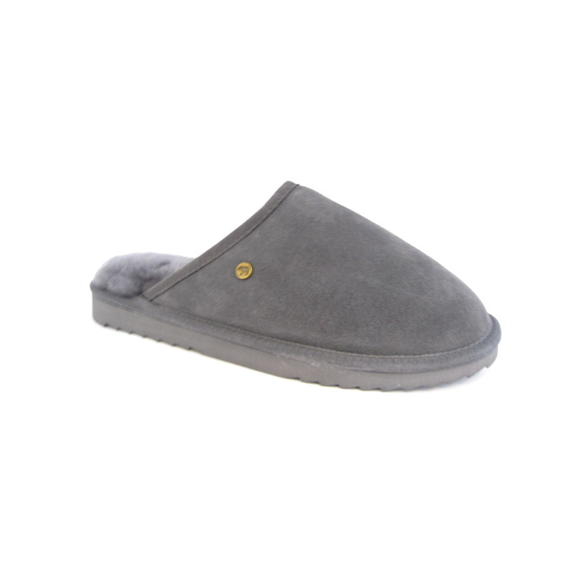 Warmbat Pantoffel Grijs