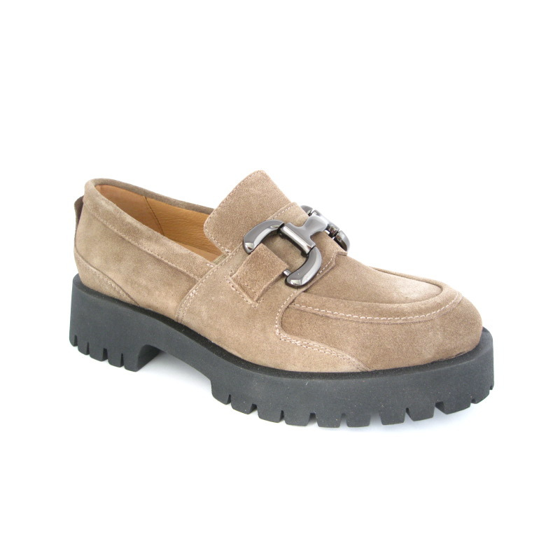 Piedi Nudi Moccassin Taupe