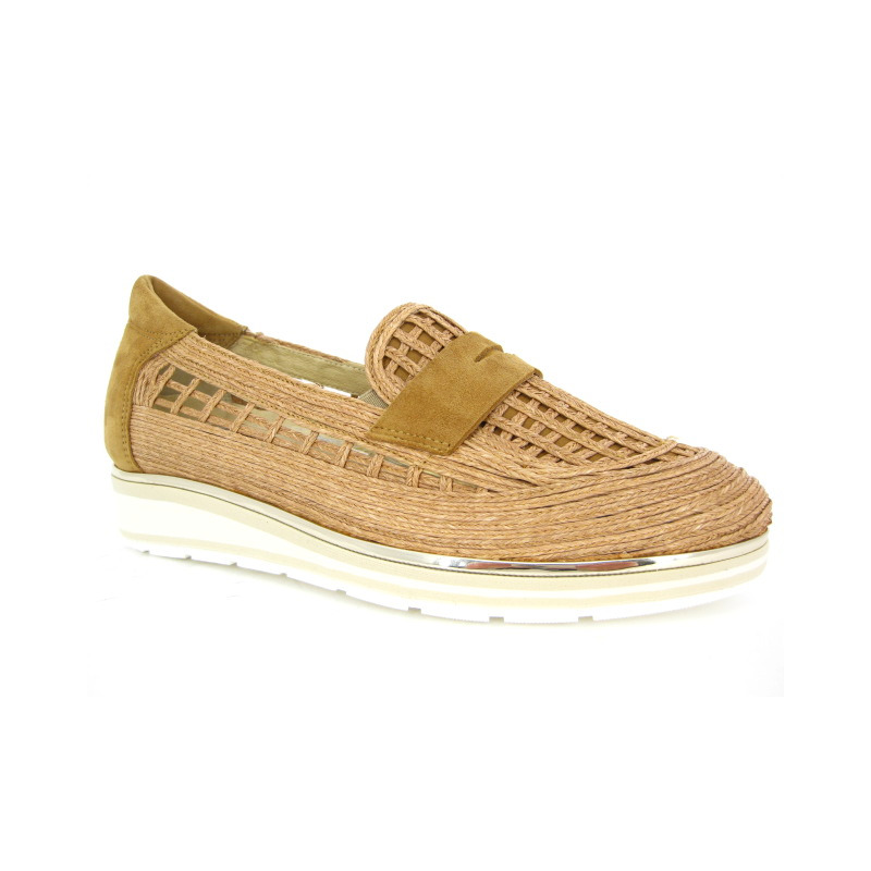 Softwaves Moccassin Cognac
