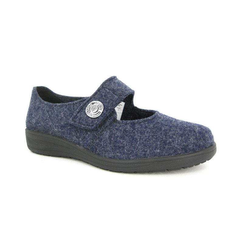 Solidus Pantoffel Blauw