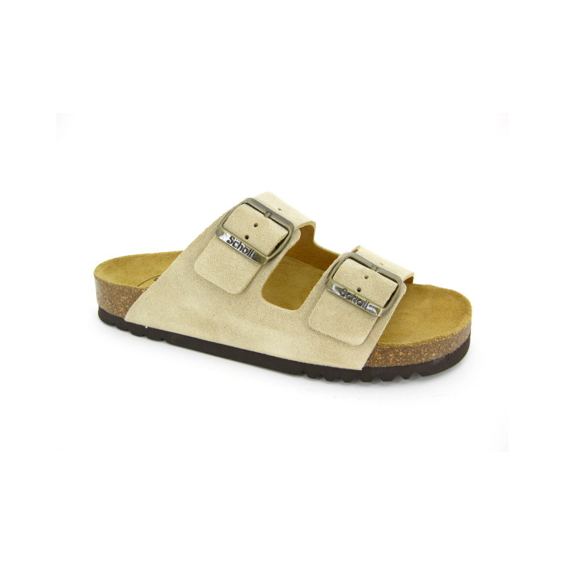 Scholl Muiltje Beige