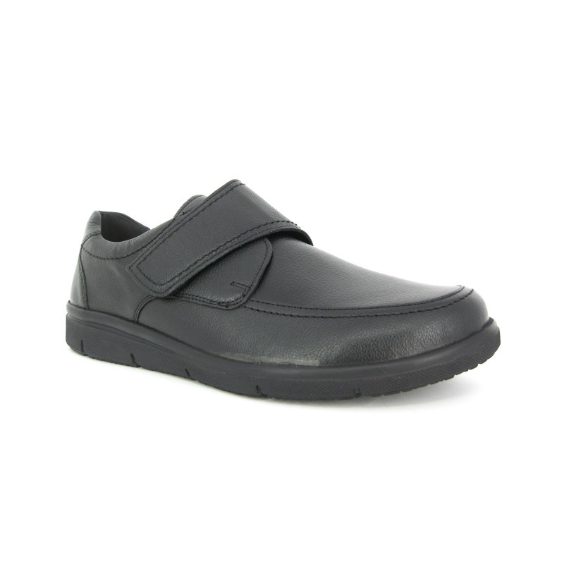 Solidus Velcroschoen Zwart