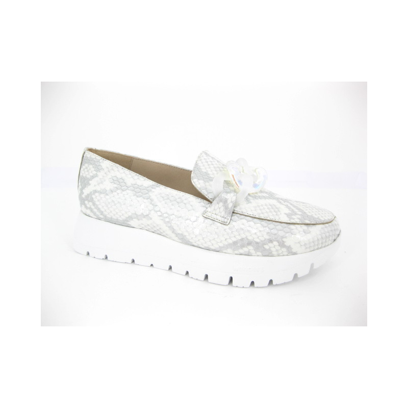 Wonders Moccassin Zilver