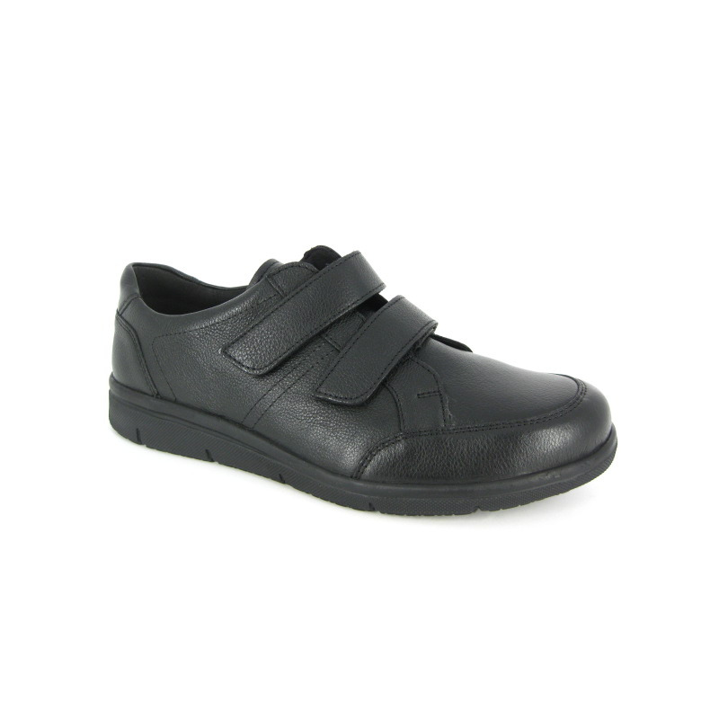 Solidus Velcroschoen Zwart