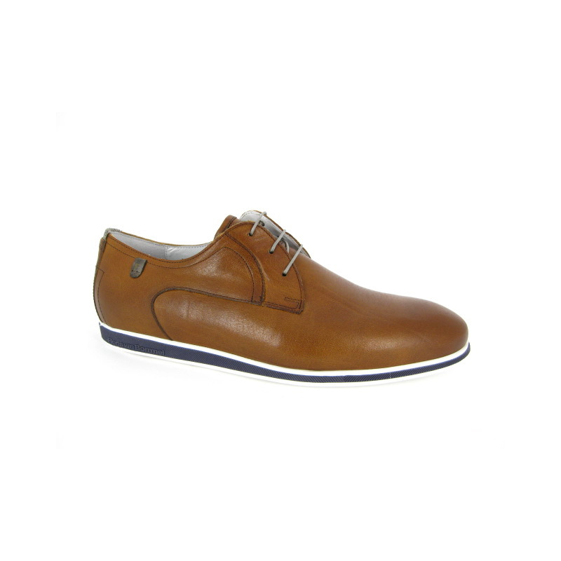 Floris Van Bommel Veterschoen Cognac