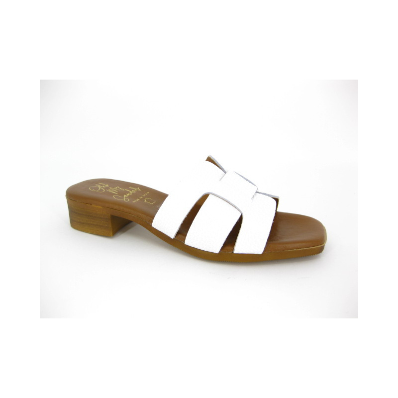 Oh My Sandals Muiltje Wit