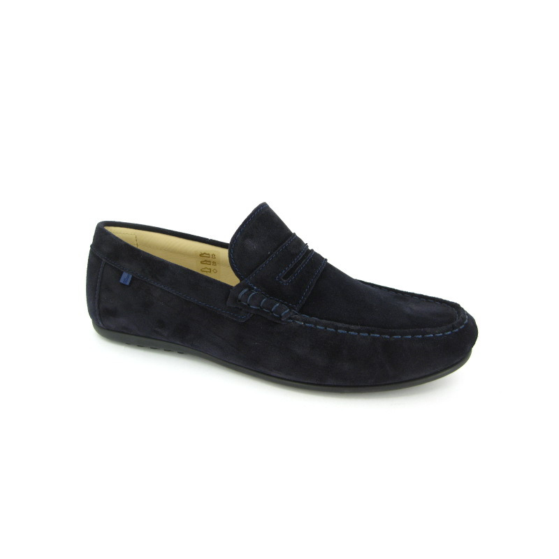 Van Bommel Moccassin Blauw