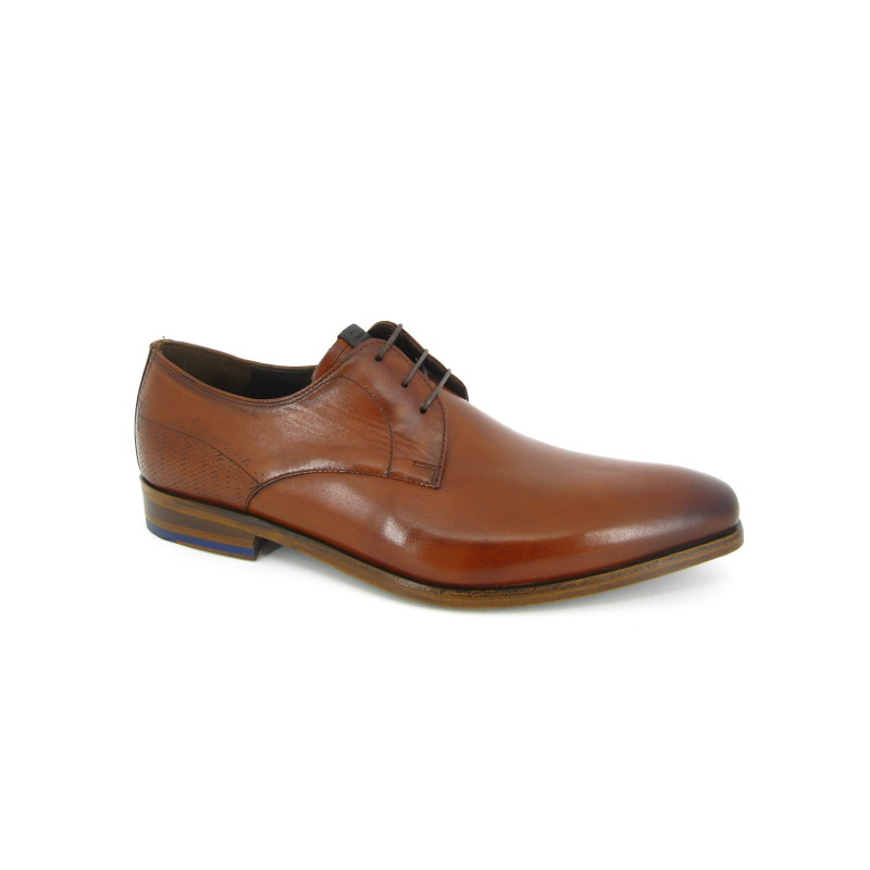 Floris Van Bommel Veterschoen Cognac