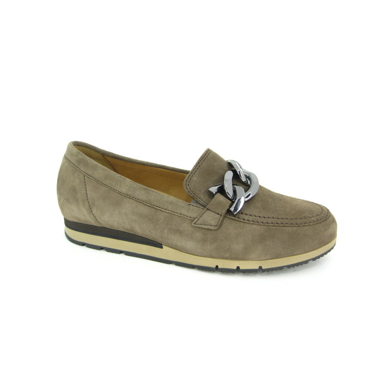Gabor Moccassin Taupe