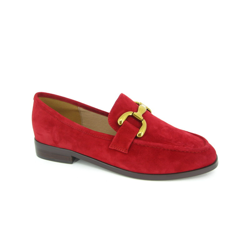 Bibi Lou Moccassin Rood