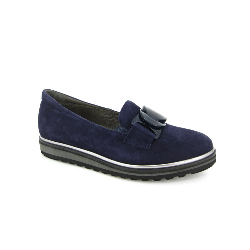 Softwaves Moccassin Blauw