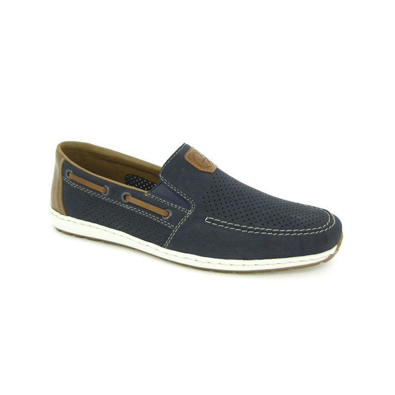 Rieker Moccassin Blauw