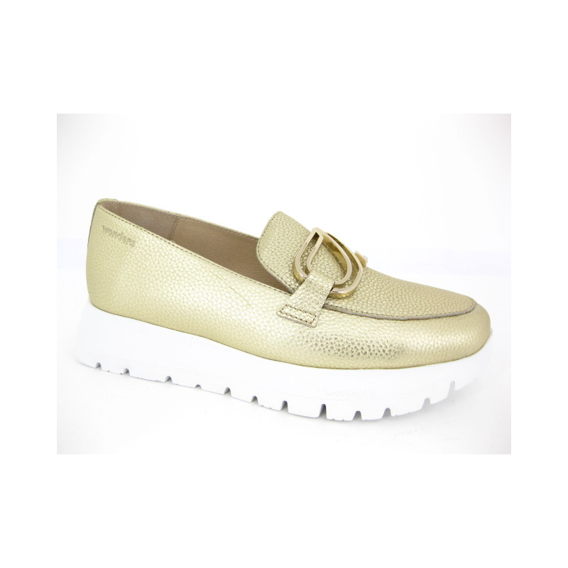 Wonders Moccassin Platino