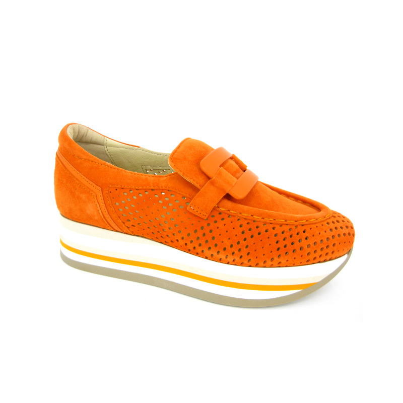 Softwaves Moccassin Oranje