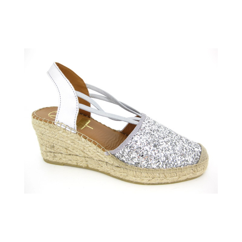 Viguera Espadrille Zilver