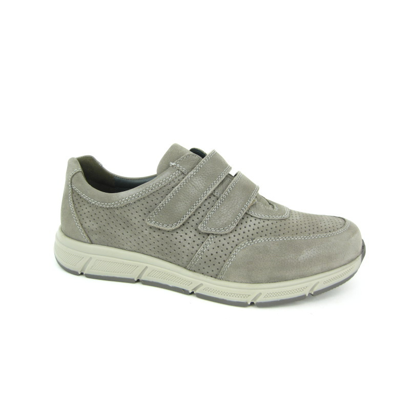 Solidus Velcroschoen Taupe