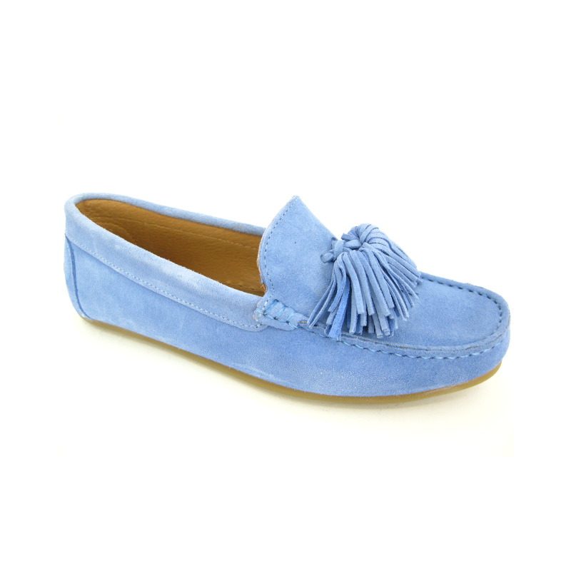 Catwalk Moccassin Blauw licht