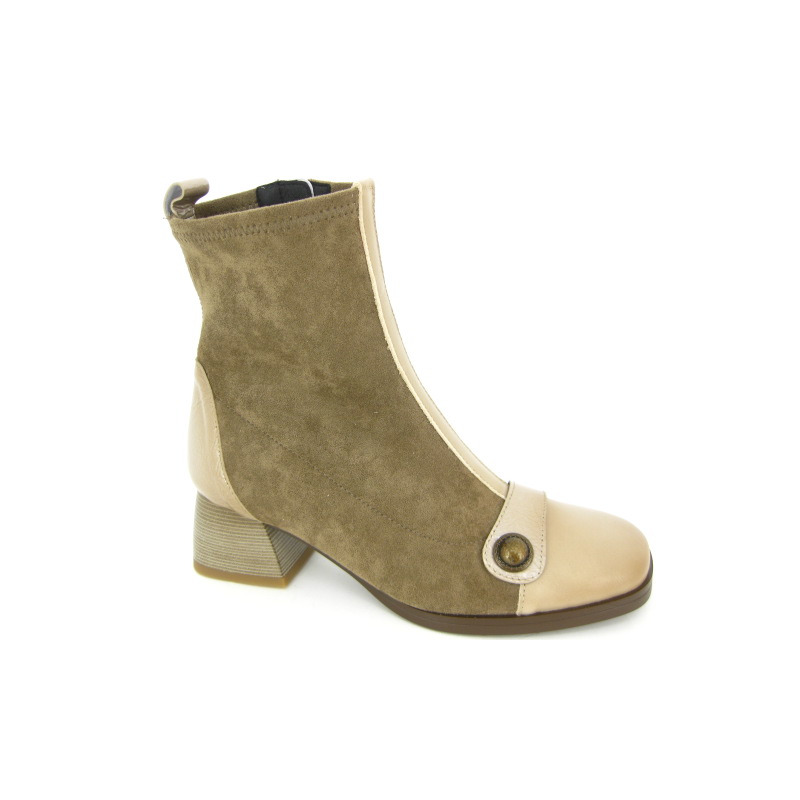 Hispanitas Laars kort Taupe