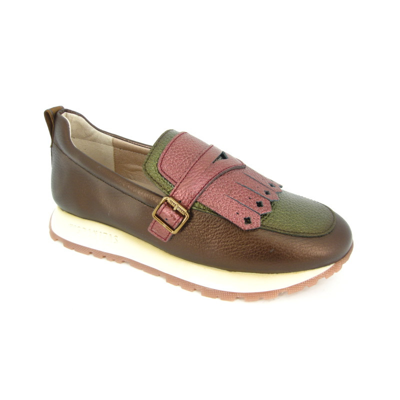 Hispanitas Moccassin Bordeau