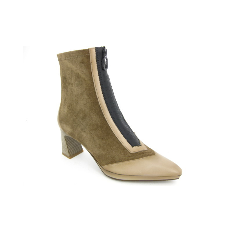 Hispanitas Laars kort Taupe