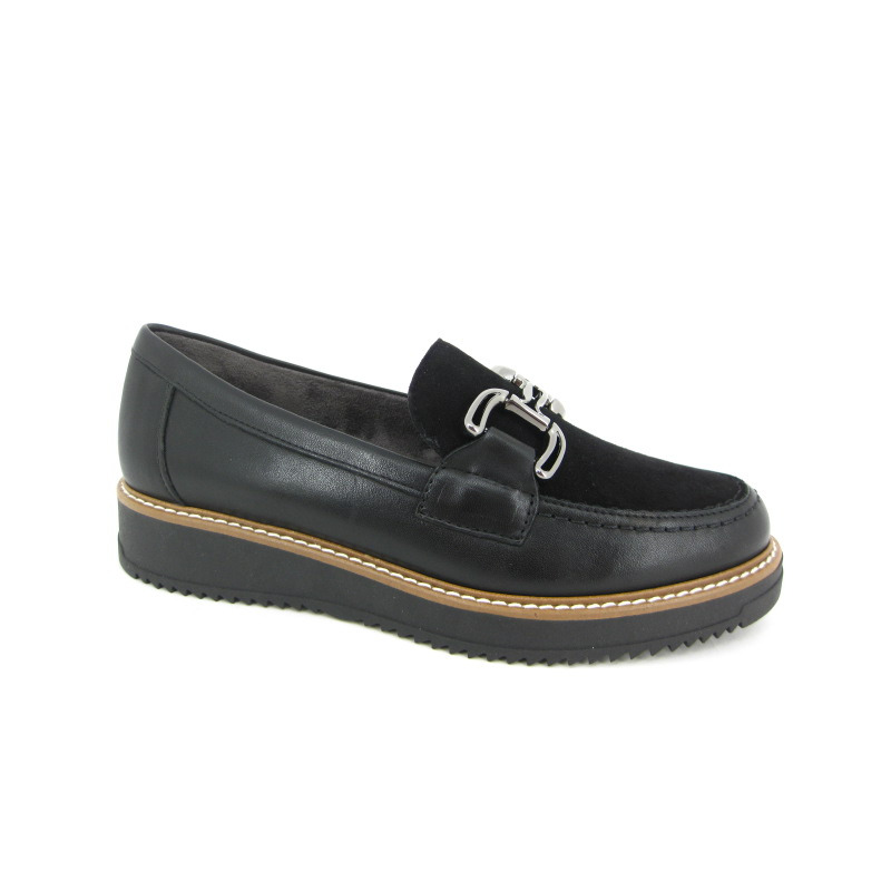 Pitillos Moccassin Zwart