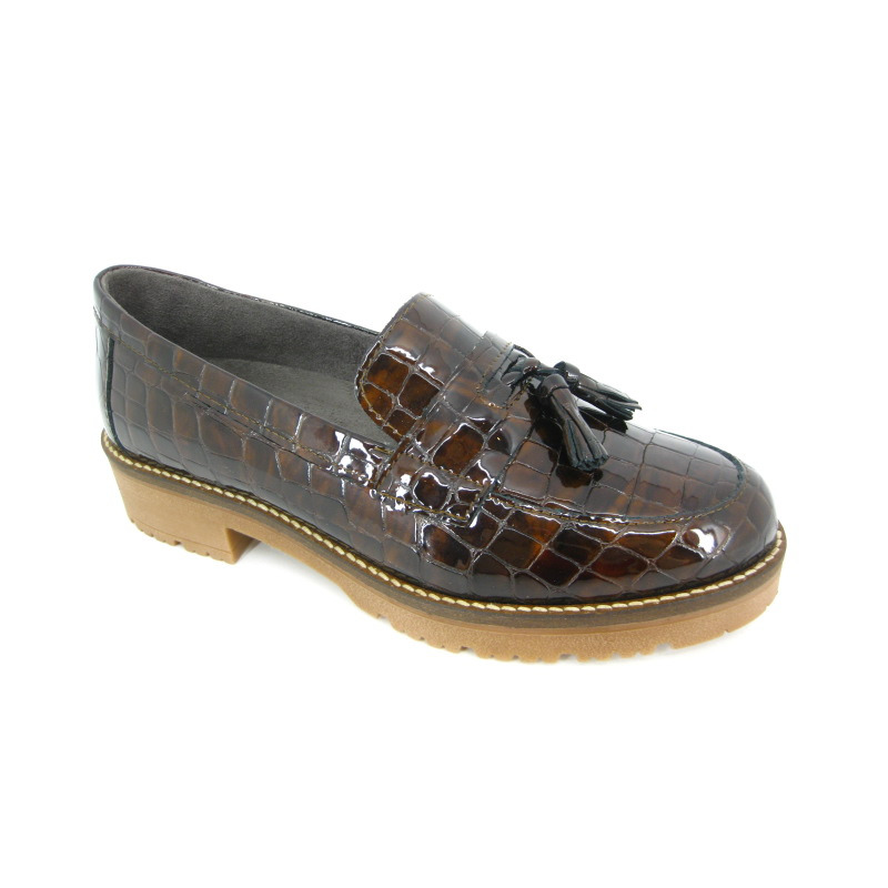 Pitillos Moccassin Bruin