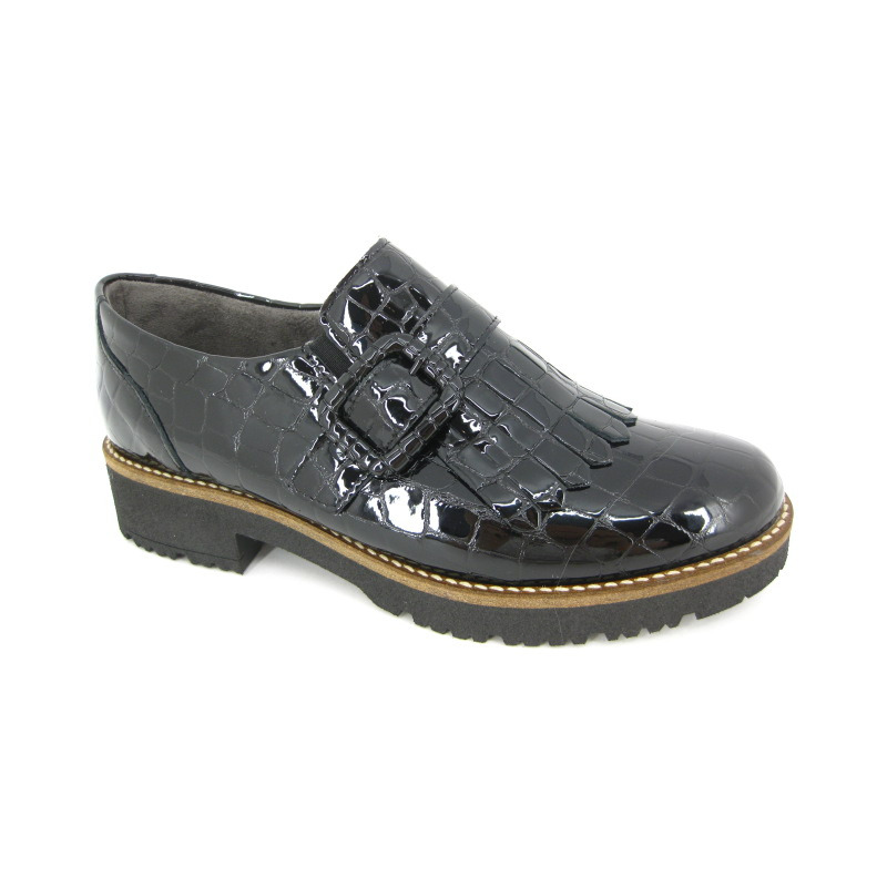 Pitillos Moccassin Zwart