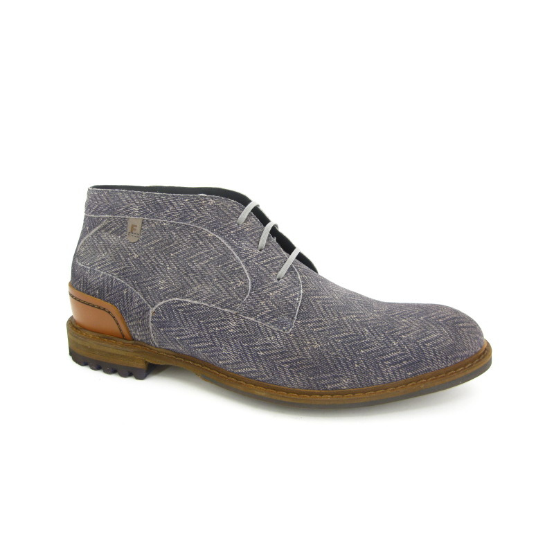 Floris Van Bommel Veterschoen Taupe