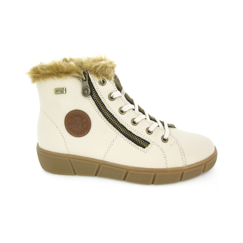 Remonte Boots Off white