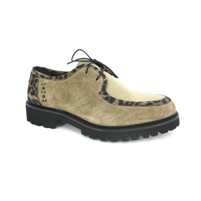 Floris Van Bommel Veterschoen Taupe
