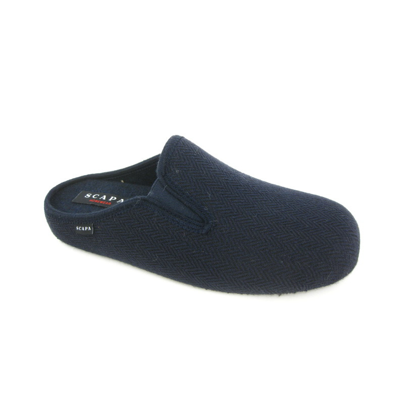 Scapa Pantoffel Blauw