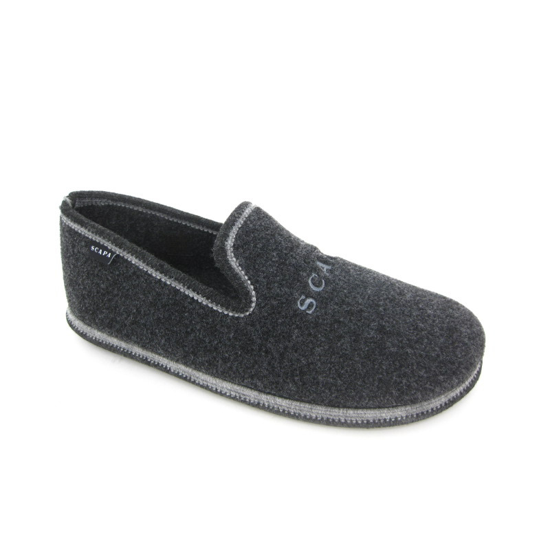 Scapa Pantoffel Grijs donker