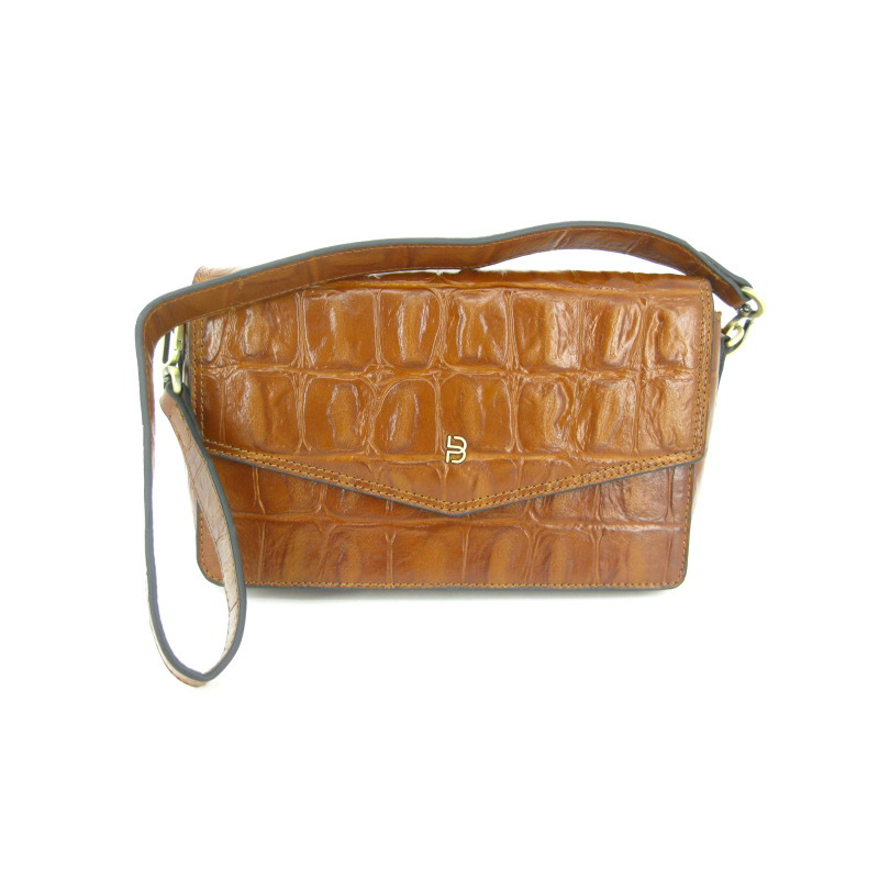 Ava Handtassen Cognac