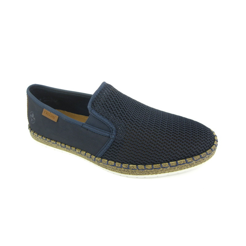 Rieker Moccassin Blauw donker