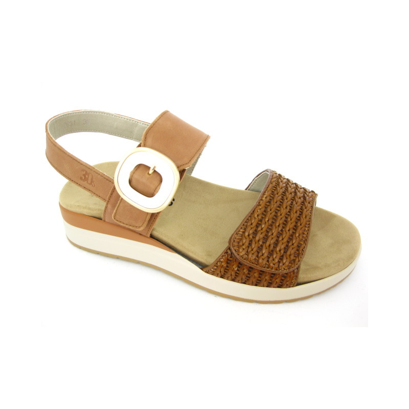 Treintas Sandaal Cognac