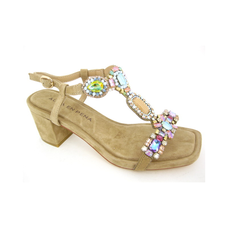 Alma En Pena Sandaal Beige