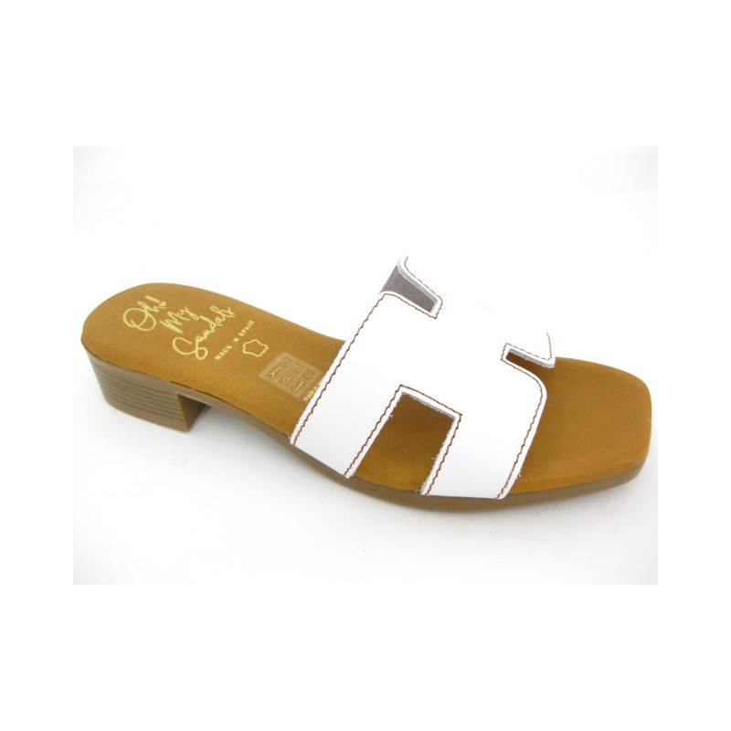 Oh My Sandals Muiltje Wit