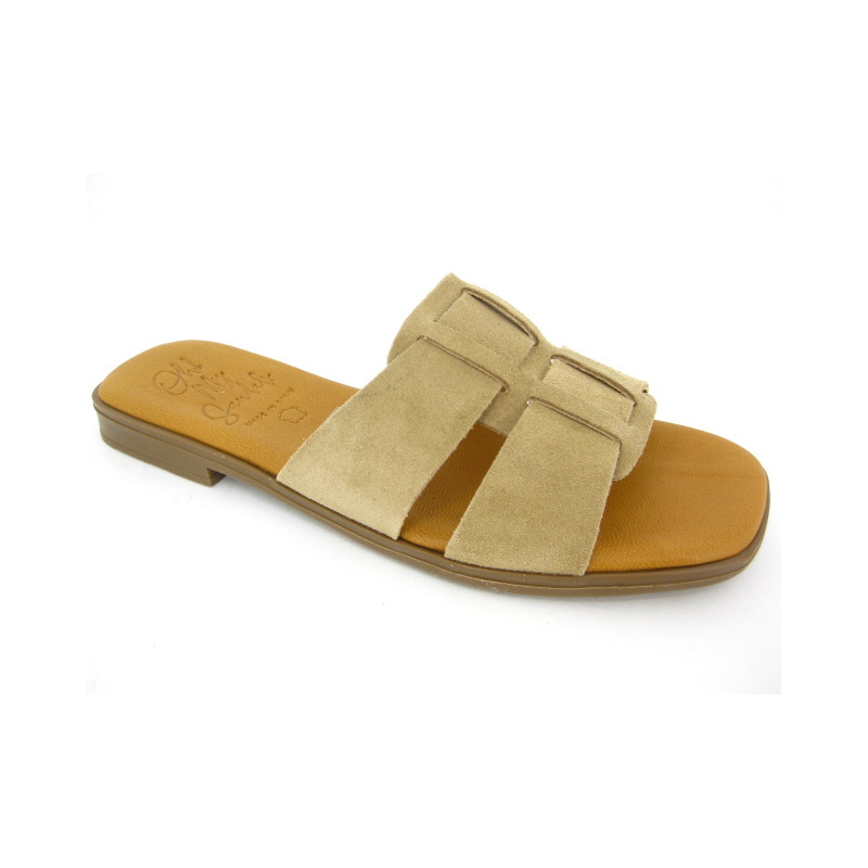 Oh My Sandals Muiltje Beige