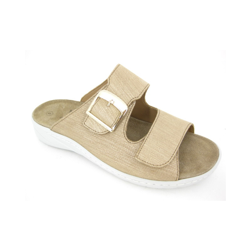 Solidus Muiltje Beige donker