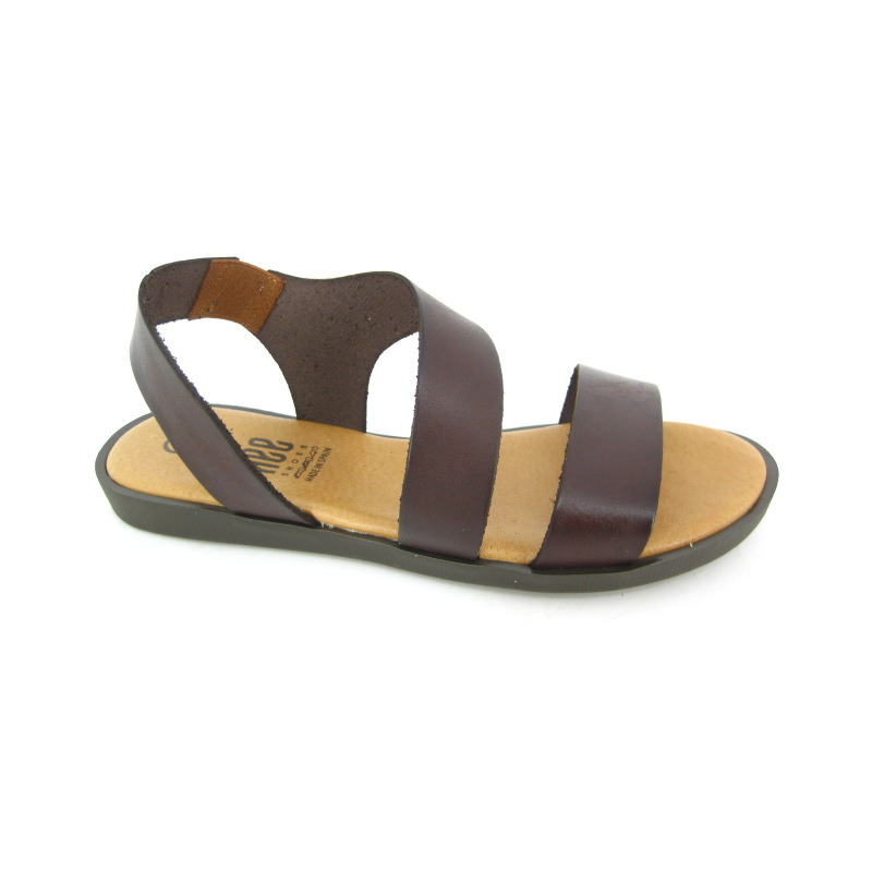 Hee Sandaal Bruin donker