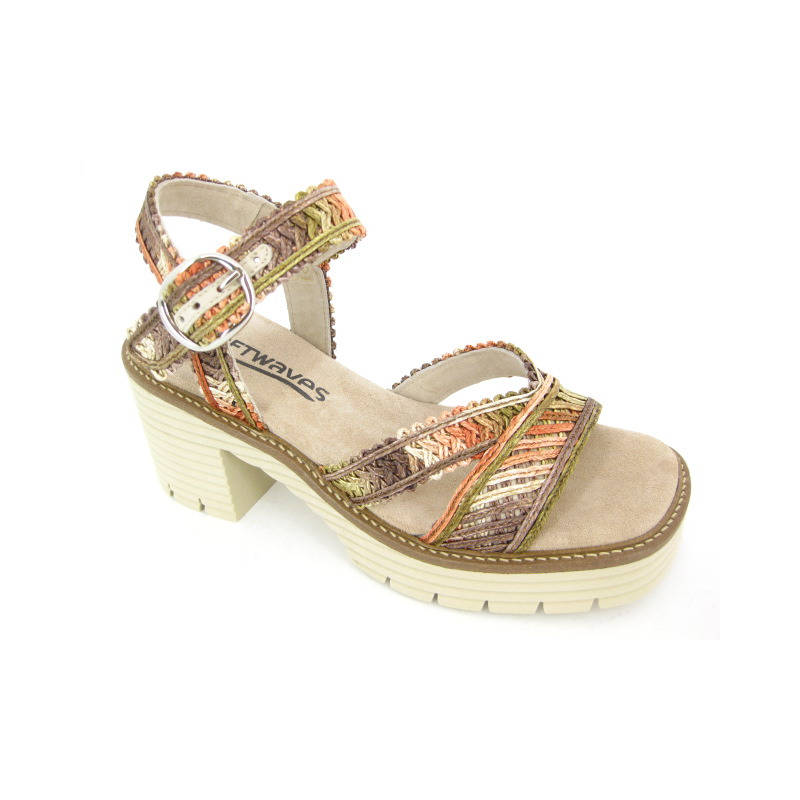 Softwaves Sandaal Groen