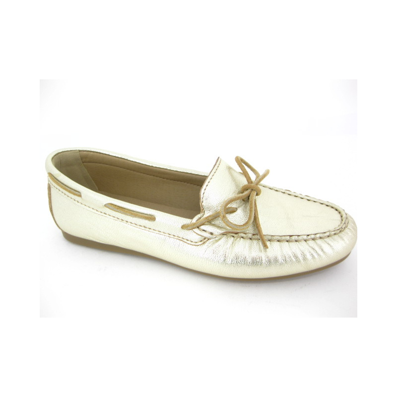 Hee Moccassin Goud
