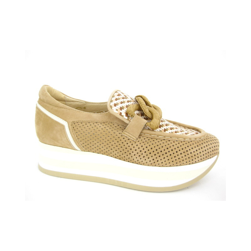 Softwaves Moccassin Camel