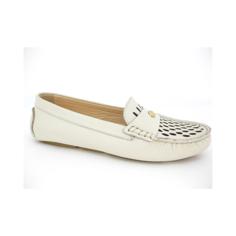 Fred De La Bretoniere Moccassin Off white