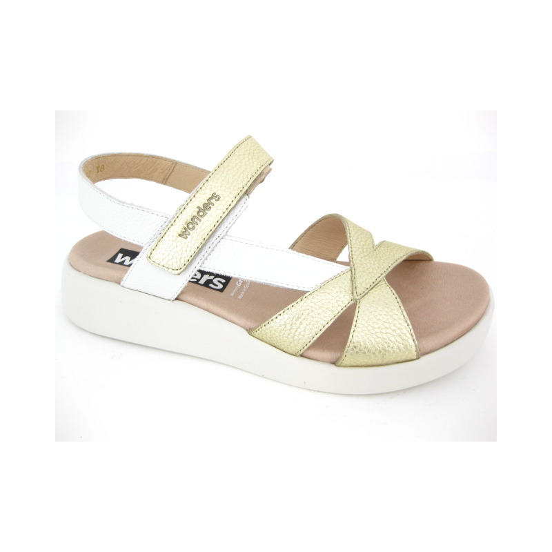 Wonders Sandaal Goud